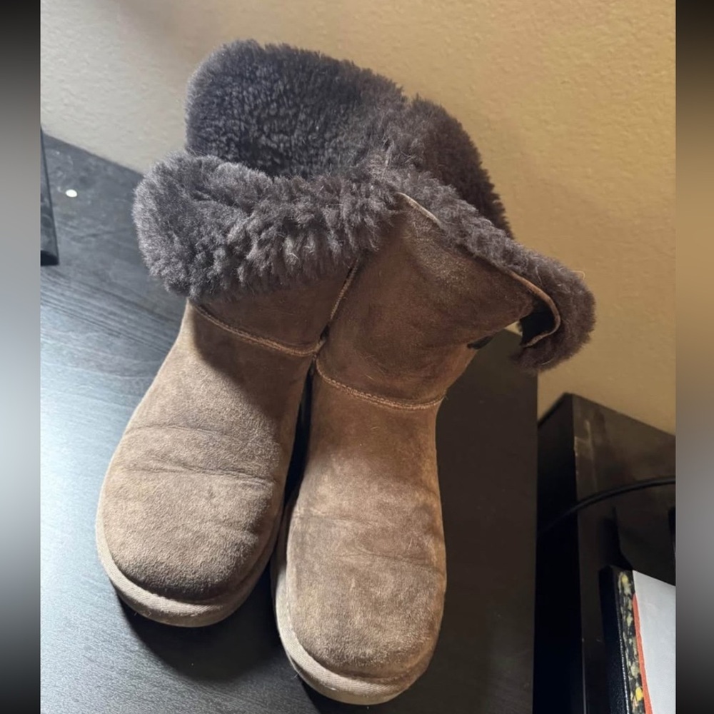 UGG Brown Winter Boots for Rainy Days